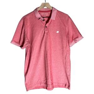 Banana Republic Stretch Men’s Polo Shirt in Heather Red - Size L